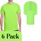 Gildan Heavy Cotton Neon Green Unisex DIY Craft T-Shirt Blank Bundle for Custom Printing